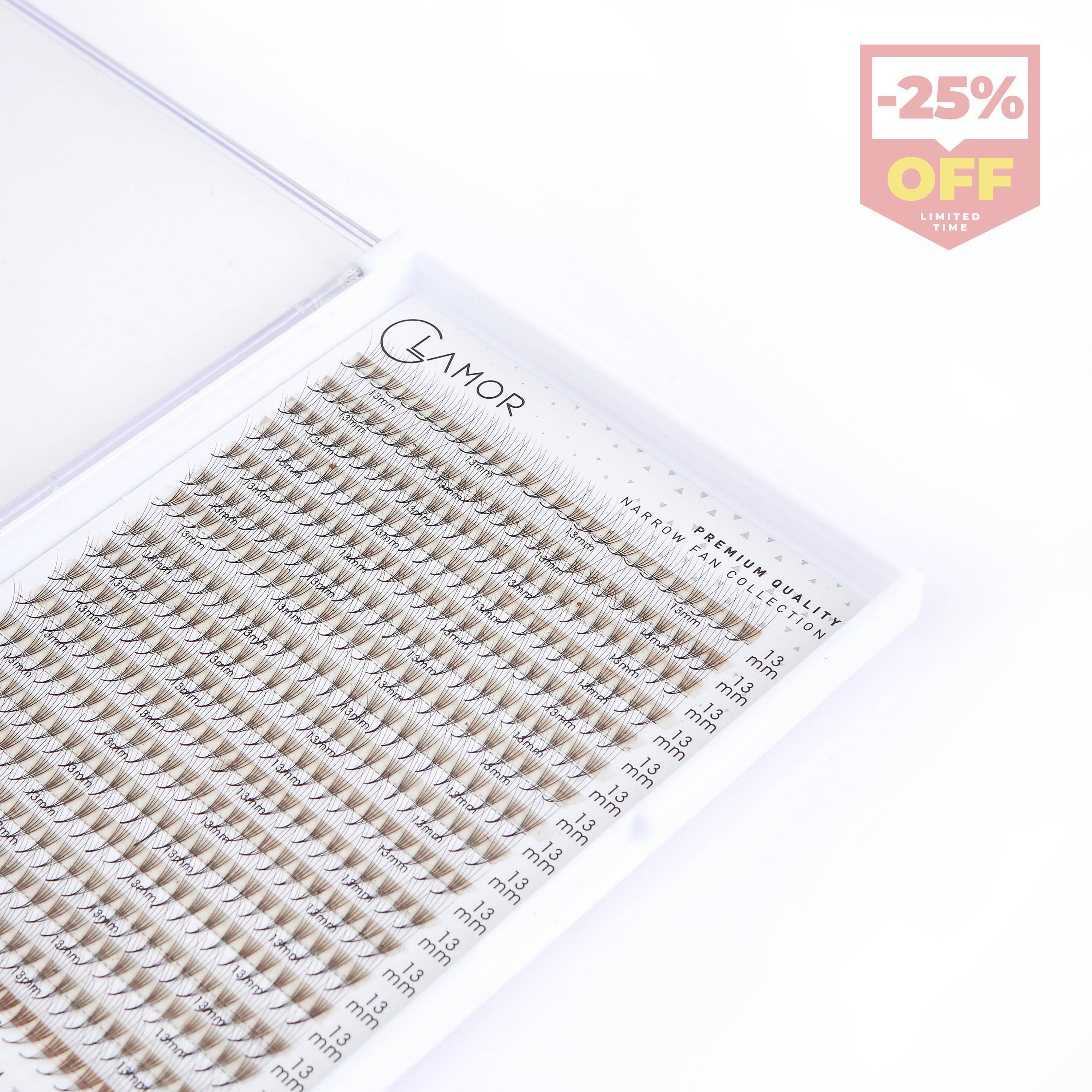 Mix Narrow Fan 5D - GlamorEyelash